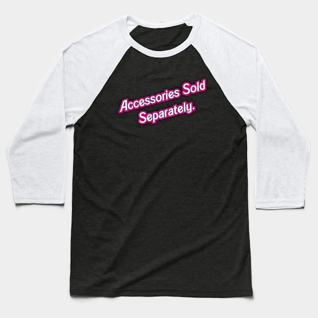 Sold Separately- Barbie 02 PINK Baseball T-Shirt by Veraukoion